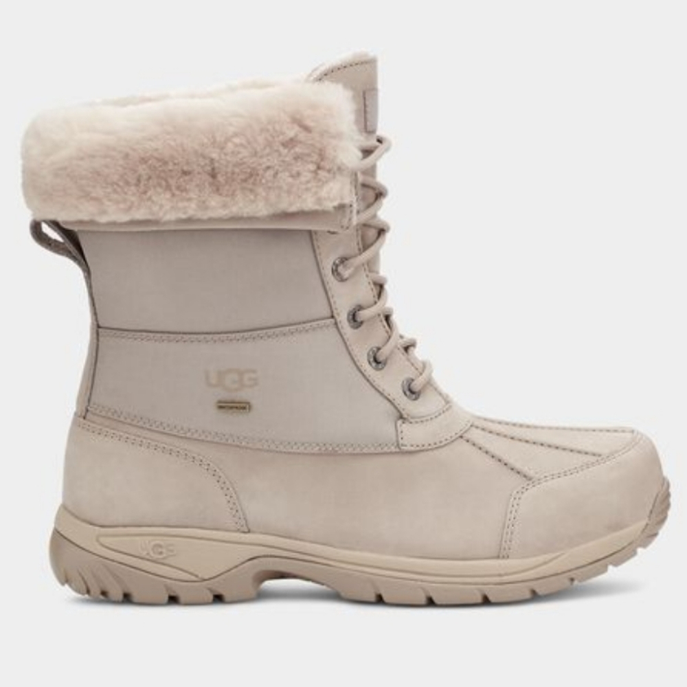 UGG Cuffable Butte Mono Putty Waterproof Outdoor Heavy Rain/ Snow Rugged Boots